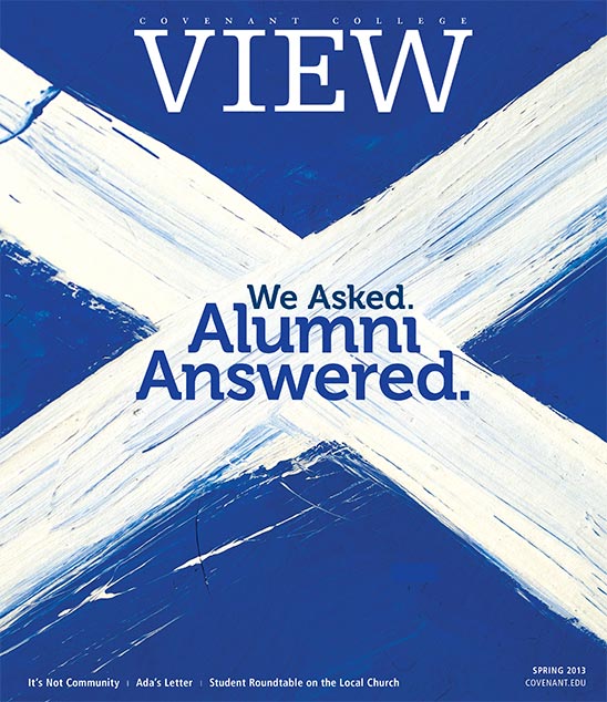 视图 magazine cover, 2013年春季 issue