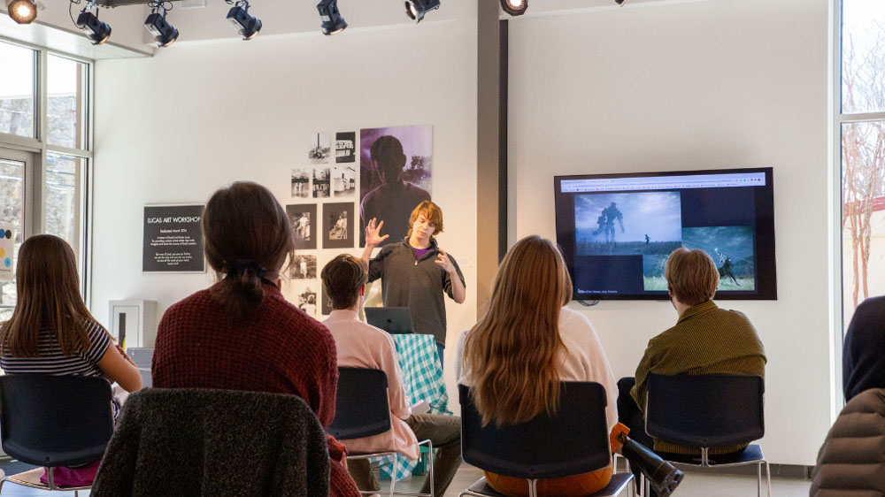 student presentation