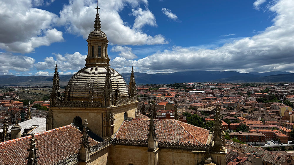 spainish city skyline