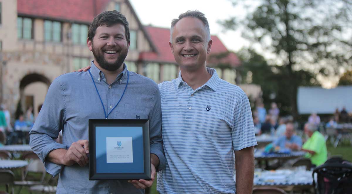 Michael Rhodes with Derek Halvorson