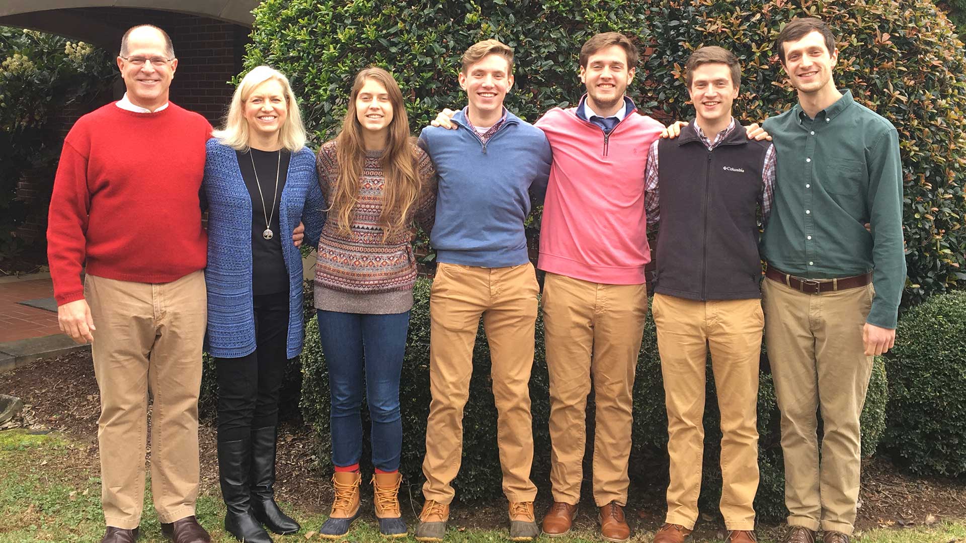 Paul and Sandy Moore family